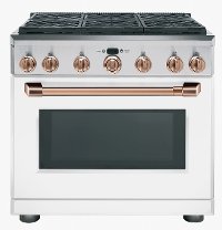 CXPR6HKPMCU Café Gas Range Handle and Knob Kit in Brushed Copper-3