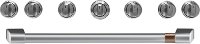 CXPR6HKPMSS Cafe Gas Range Handle and Knob Kit in Brushed Stainless Steel