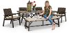 Ash Gray Sunbrella 6 Piece Patio Dining Set - Glenwood