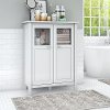 White Bathroom Storage Cabinet - Broadview