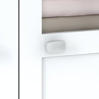 White Bathroom Storage Cabinet - Broadview-4