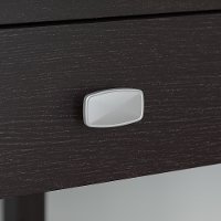 Espresso Oak 60 Inch Desk with Hutch Organizer - Broadview-3