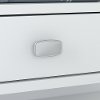 White Small Hutch Organizer for 60W Desk - Broadview-4