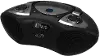 IBC233B BLUETOOTH CD BOOM BOX iLive Boombox with Top Load CD and FM Radio - Titanium Dark Silver