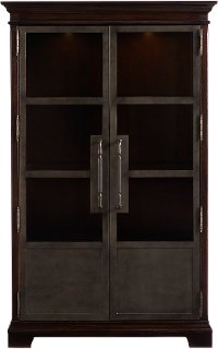 Cherry Display Cabinet - Barrington-2