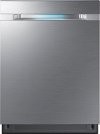 DW80M9990US Samsung Hidden Touch Control Chef Collection Dishwasher with WaterWall Technology - Stainless Steel-2