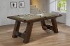 Clearance Olive Trestle Poker Game Table - Savannah