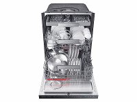 DW80M9990UM Samsung Chef Hidden Touch Control Dishwasher - Black Stainless Steel-4