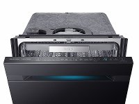 DW80M9990UM Samsung Chef Hidden Touch Control Dishwasher - Black Stainless Steel-5