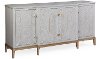 Clearance Geometric Graphite Gray Dining Room Sideboard - Perrine