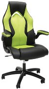 Green and Black Leather Gaming Chair - Essentials