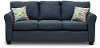 Casual Contemporary Navy Blue Sofa Bed - Wall St.