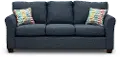 WALQSG Wall St. Navy Blue Sofa Bed