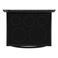 LRE3194BM LG Electric Freestanding Range - 6.3 cu. ft. Black-3