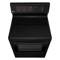 LRE3194BM LG Electric Freestanding Range - 6.3 cu. ft. Black-5