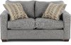 Contemporary Stone Gray Loveseat - Gavin