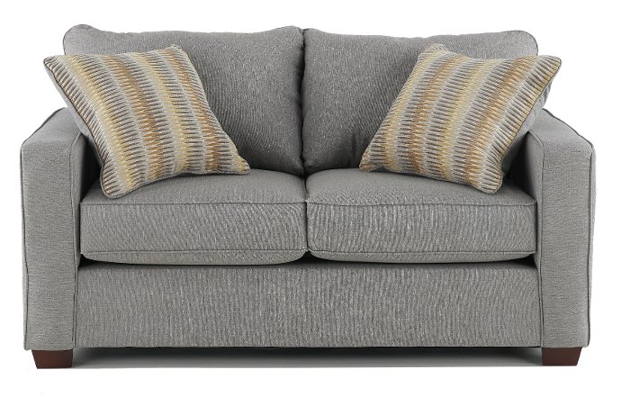 Gavin Stone Gray Loveseat
