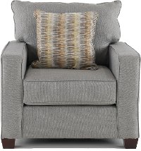 Contemporary Stone Gray Chair - Gavin-2