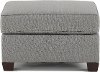 Contemporary Stone Gray Ottoman - Gavin