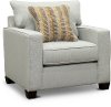 Contemporary Sky Gray Chair - Gavin