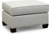 Contemporary Sky Gray Ottoman - Gavin