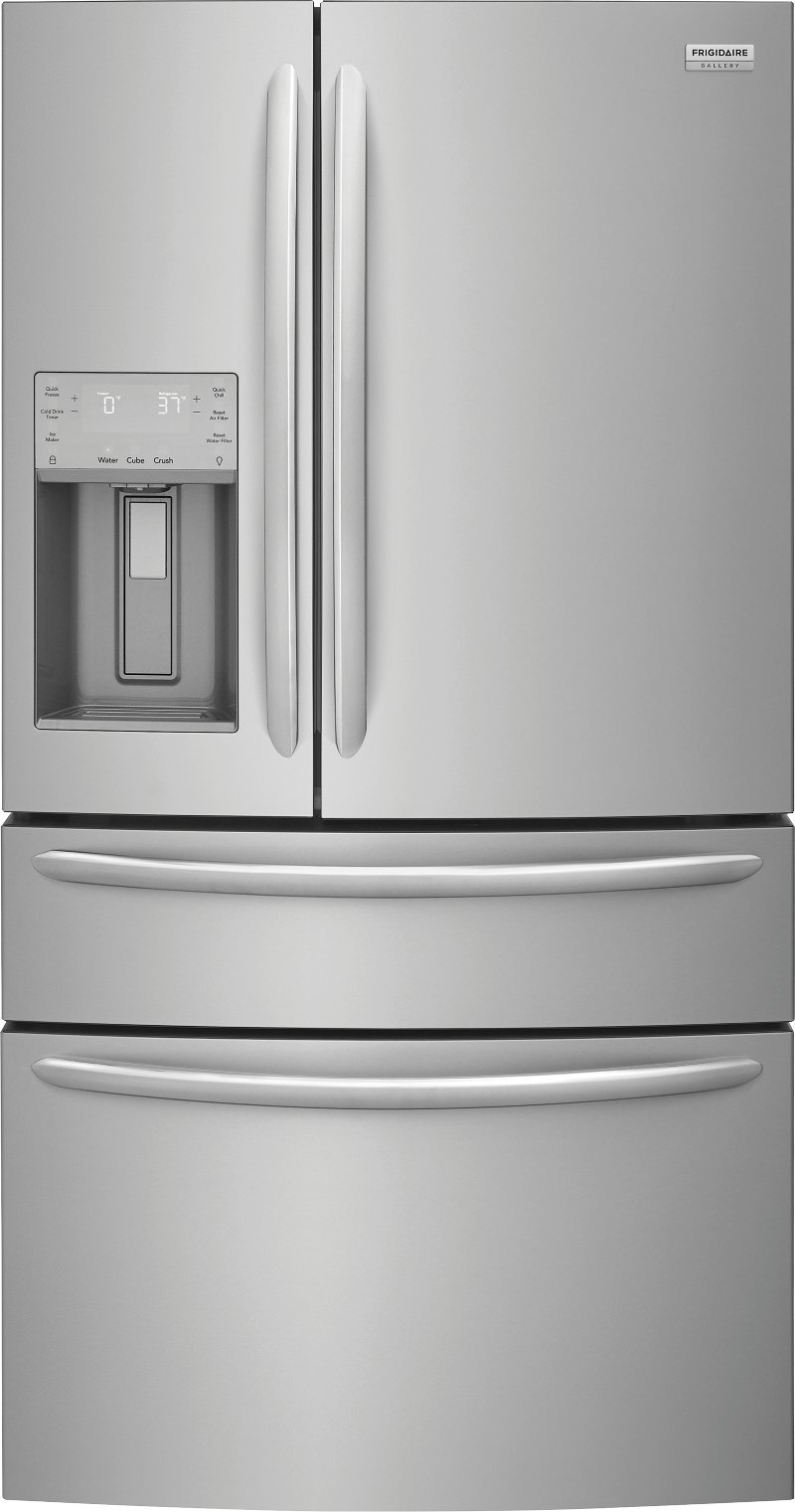 Frigidaire Gallery 21 8 Cu Ft French Door Refrigerator Stainless Frigidaire Gallery 21 8 Cu Ft French Door Refrigerator Stainless Steel 36 Inch Rc Willey Furniture