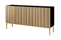 Metallic Multicolored Dining Room Sideboard - Metallic