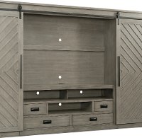 Rustic Acadia 3 Piece Entertainment Center - Crestwood-3
