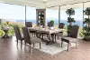 Bridgend Marble 5 Piece Dining Room Set