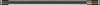 CXWS0H0PMBT Cafe Brushed Black Bar Handle Kit for Single Wall Oven