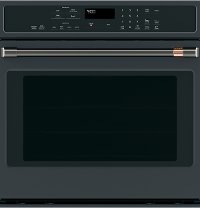 CXWS0H0PMBT Cafe Brushed Black Bar Handle Kit for Single Wall Oven-2