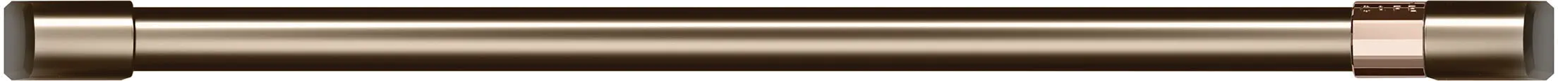CXWS0H0PMBZ Cafe Brushed Bronze Bar Handle Kit for Single Wall Oven-1