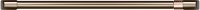 CXWS0H0PMBZ Cafe Brushed Bronze Bar Handle Kit for Single Wall Oven