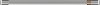 CXWS0H0PMSS Cafe Brushed Stainless Steel Bar Handle Kit for Single Wall Oven