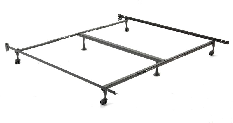 Black Steel Universal Bed Frame Rc Willey Furniture