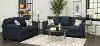 Wall St. Blue 7 Piece Living Room Set with Sofa Bed