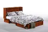 Classic Cherry Brown Queen Murphy Bed - Clover