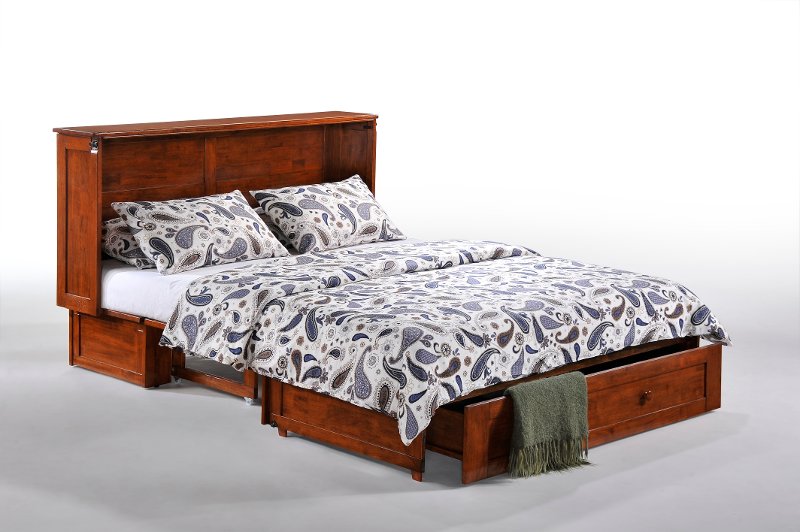 Classic Cherry Brown Queen Murphy Bed Clover Rc Willey Furniture - Cherry Queen Bed Plans Classic Cherry Brown Queen Murphy Bed Clover Rc Willey Furniture - Cherry Queen Bed Plans
