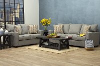 Contemporary Stone Gray Sofa Bed - Gavin-2