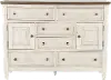 Heartland Antique White Oversized Dresser