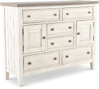 Heartland Classic Country Antique White Chesser-2