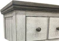 Classic Country Antique White Armoire - Heartland-5