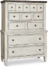 Heartland Country Antique White Chest of Drawers