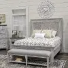 Clearance Heartland Antique White King Size Bed