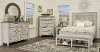 Antique White 4 Piece King Bedroom Set - Heartland