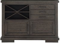 Industrial Espresso Brown Dining Room Sideboard - Revolution