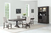 Industrial Gray/Brown 5 Piece Dining Set - Revolution