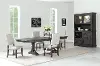 Revolution Gray and Brown 5 Piece Dining Set