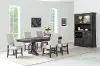 Revolution Gray Brown 7 Piece Dining Room Set