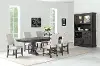 Revolution Gray Brown 7 Piece Dining Room Set